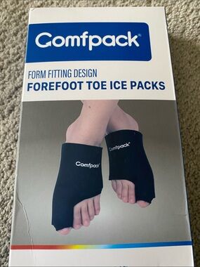 Comfpack Forefoot Toe Ice Packs designed for cold and hot therapy NEW